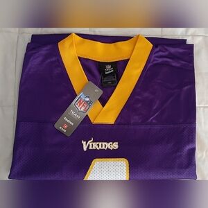 NFL X Reebok Team Apparel Minnesota Vikings #4 Brett Favre Jersey *NWT*